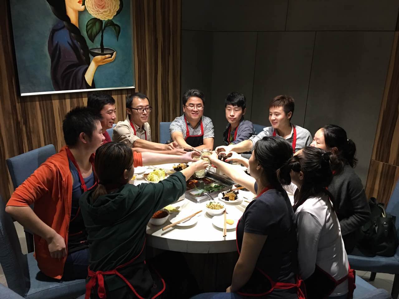 相聚在今朝，奮斗在明天